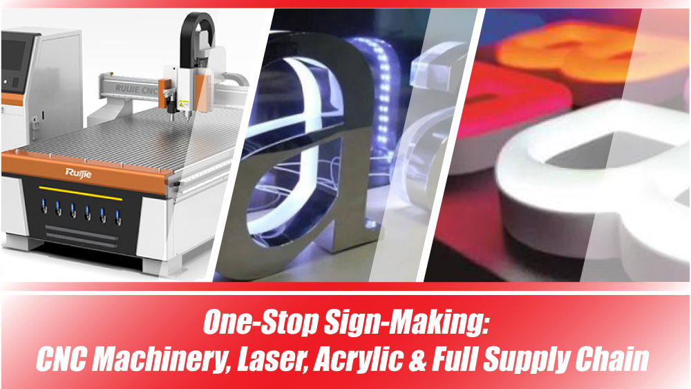 【Sister Event】One-Stop Sign-Making: CNC Machinery, Laser, Acrylic & Full Supply Chain