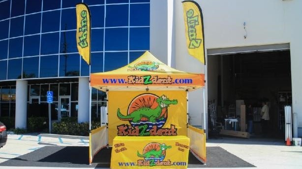 Ad Flag Canopy Package